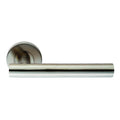 Philadelphia Lever on Sprung Push on Round Rose