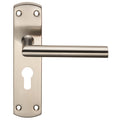 Residential Mitred Lever on Backplate