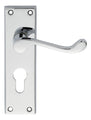Victorian Scroll Lever on Backplate
