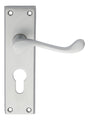 Victorian Scroll Lever on Backplate