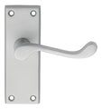 Victorian Scroll Lever on Backplate