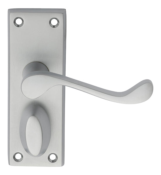 Victorian Scroll Lever on Backplate