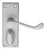 Satin Chrome / Privacy / 118mm x 43mm Backplate