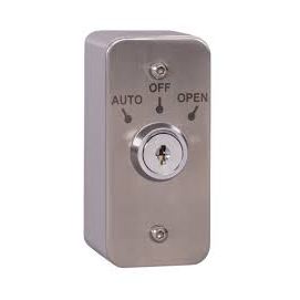Architrave Stainless Steel Auto/On/Off Latching Key Switch with Aluminum Extrusion