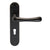Matt Black / Latch / 185mm x 42mm Backplate