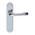 Polished Chrome / Latch / 185mm x 42mm Backplate