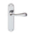 Polished Chrome / Latch / 185mm x 42mm Backplate