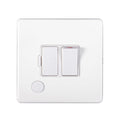 Eurolite Switches Matt White Concealed 3mm Switched Fuse Spur - Matt White