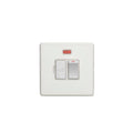 Eurolite Switches Matt White Concealed 3mm Switched Fuse Spur - Matt White