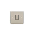 Eurolite Switches Satin Stainless Enhance Decorative 1 Gang Switch - Satin Stainless