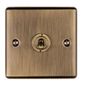 Eurolite Switches Antique Enhance Decorative 1 Gang Toggle Switch - Antique