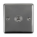 Eurolite Switches Black Nickel Enhance Decorative 1 Gang Toggle Switch - Black Nickel