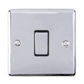 Eurolite Switches Polished Chrome Enhance Decorative 20Amp Switch - Polished Chrome