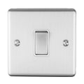 Eurolite Switches Satin Stainless Enhance Decorative Intermediate Switch - Satin Stainless