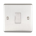 Eurolite Switches Satin Stainless Enhance Decorative Unswitched Fuse Spur - Satin Stainless
