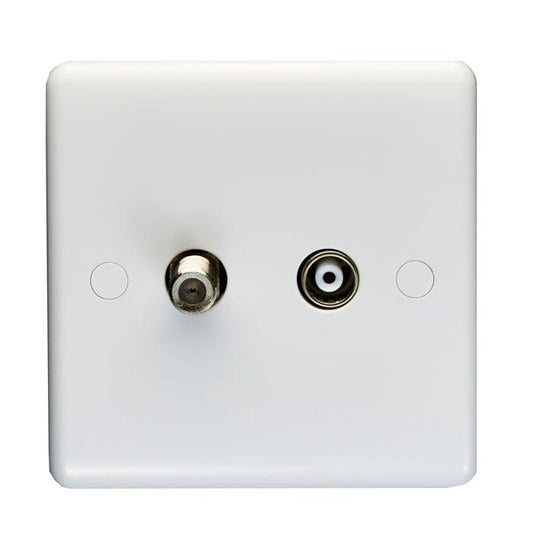 Eurolite Switches White Enhance White Plastic Tv - White