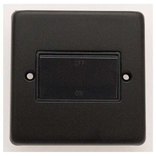 Eurolite Switches Matt Black Stainless steel Fan Switch - Matt Black