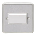 Eurolite Switches Satin Stainless Steel Stainless steel Fan Switch - Satin Stainless Steel