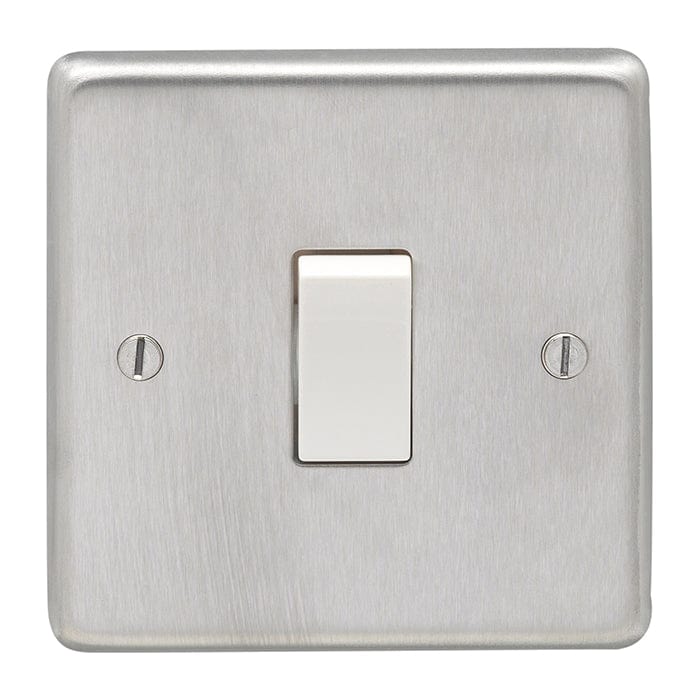 Eurolite Switches Satin Stainless Steel Stainless steel Intermediate Switch - Satin Stainless Steel