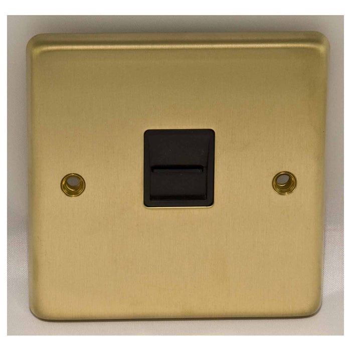 Eurolite Switches Satin Brass Stainless steel Telephone Master - Satin Brass