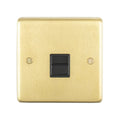 Eurolite Switches Satin Brass Stainless steel Telephone Slave - Satin Brass