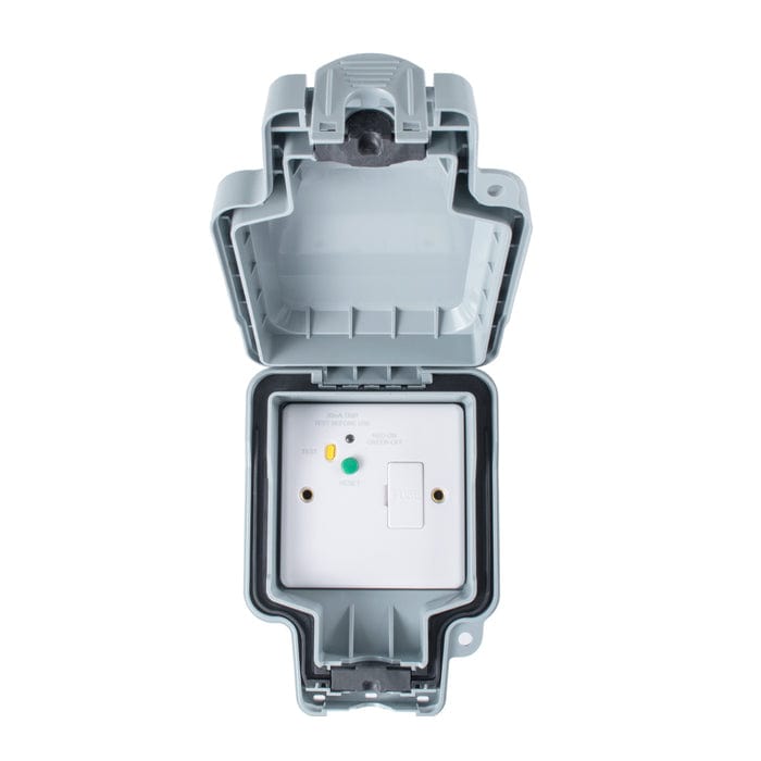 Eurolite Switches Grey Utility Rcd - Grey
