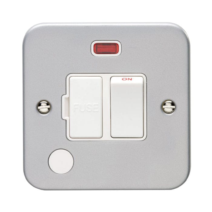 Eurolite Switches Grey Utility Switched Fuse Spur - Grey