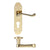 Lever Euro Lock / Polished Brass