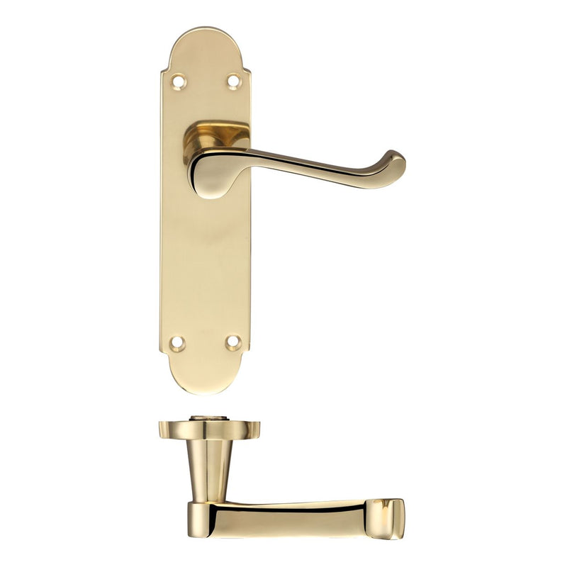 Oxford Lever Latch Furniture - 170 x 42mm