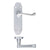 Lever Latch / Satin Chrome