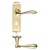Lever Lock - Short Plate / Polished Brass