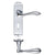 Lever Lock - Short Plate / Polished Chrome
