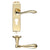 Lever Euro Lock - Short Plate / Polished Brass