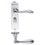 Lever Bathroom - Short Plate / Polished Chrome