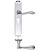 Lever Euro Lock - Long Plate / Polished Chrome