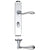 Lever Bathroom - Long Plate / Polished Chrome