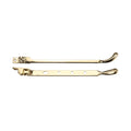 Std. Key Profile Victorian Escutcheon - 32mm Dia / Brass