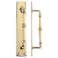 Std. Key Profile Victorian Escutcheon - 32mm Dia / Brass