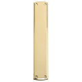 Std. Key Profile Victorian Escutcheon - 32mm Dia / Brass