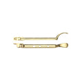 Std. Key Profile Victorian Escutcheon - 32mm Dia / Brass
