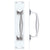 Polished Chrome / 300 x 60mm