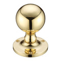 Ball Mortice Knob Furniture 62.5mm Rose Dia