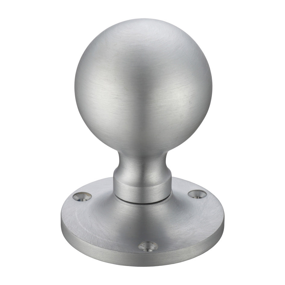 Ball Mortice Knob Furniture  62.5mm Rose Dia
