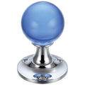 Glass Ball Mortice Knob - 50mm