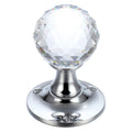 Glass Ball Mortice Knob - 50mm