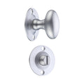 Oval Thumb Turn with Coin Release - 5mm spindle