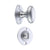 Satin Chrome / 32mm x 20mm / 36mm