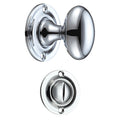 Oval Thumb Turn with Coin Release - 5mm spindle