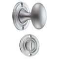 Oval Thumb Turn with Coin Release - 5mm spindle