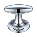 Extended Oval Mortice Knob Furniture 60mm Rose dia.